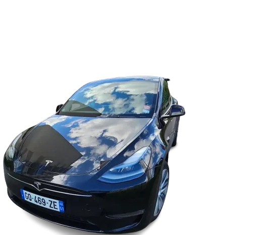 La Tesla Model Y de Brest Thierry VTC